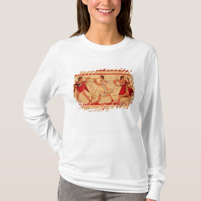 Etruscan Musiker T-Shirt (Vorderseite)