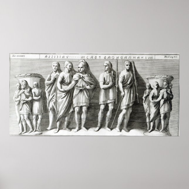 Etruscan Sarcophagus Poster (Vorne)
