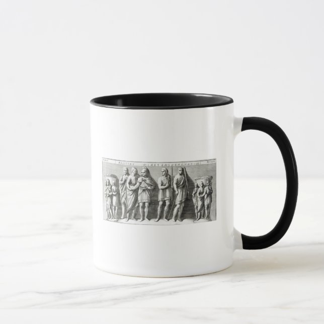 Etruscan Sarkophag Tasse (Rechts)