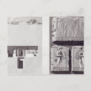 Etruskische Gräber, c. 1780 Postkarte