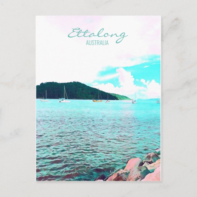 Ettalong Central Coast NSW Australien Postkarte (Vorderseite)