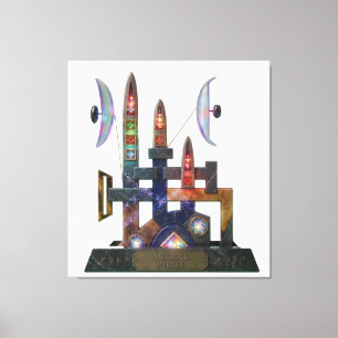 Etüde Nr. 16 Astral Pilot ver.1 Leinwanddruck