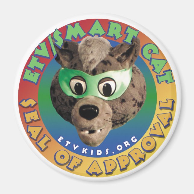 ETV Smart Cat Kühlschrank Magnet (Vorne)