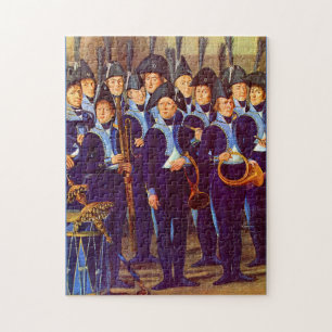 etwa 1800 europäische Militärmusiker Puzzle