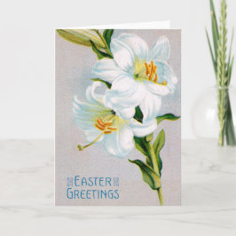 Etwa 1910 Vintage Osterkarte Feiertagskarte