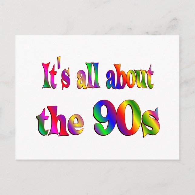 Etwa in den 90er Jahren Postkarte (Vorderseite)