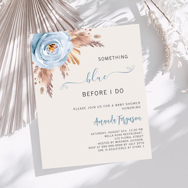 Etwas Blau bevor ich Boho Bridal Dusche tue (Von Creator hochgeladen)