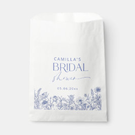 Etwas Blau, bevor ich Brautparty mache Geschenktütchen