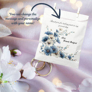 Etwas Blau, bevor ich Brautparty mache Geschenktütchen