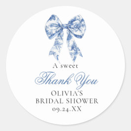Etwas Blau bevor ich Bridal Dessert Stickers mache