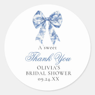 Etwas Blau bevor ich Bridal Dessert Stickers mache