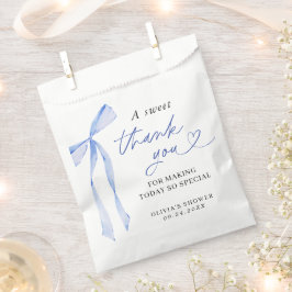 Etwas Blau, bevor ich Bridal tun Danke, dass Sie F Geschenktütchen