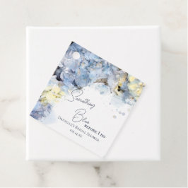 Etwas Blau, bevor ich Hydrangea-Brautparty Geschenkanhänger