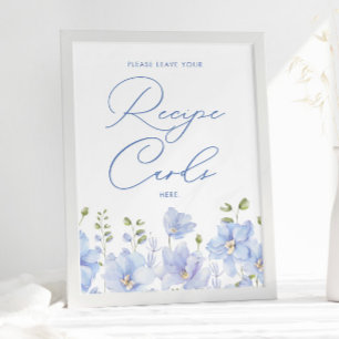 Etwas Blau, bevor ich rezeptfreie Karten Bridal Poster