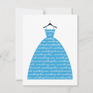 etwas Blau, Hochzeitskleid, Brautkleid