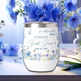 Etwas Blau vor dem "I do" Blumenkohl-Brautparty