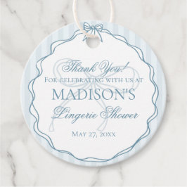 Etwas Blau Wäsche Dusche Junggesellinnenabschied P Geschenkanhänger