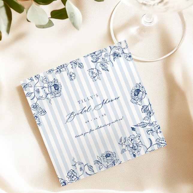 Etwas Blaue Papiertücher Brautparty-Party Serviette (Von Creator hochgeladen)