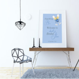 Etwas Blaues Brautparty Banner