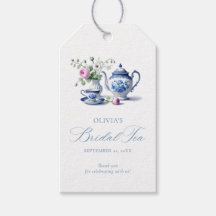 Etwas Blaues Chinoiserie Flora Braut-Tea-Shower