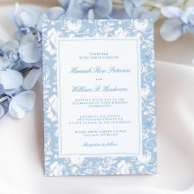 Etwas Blaues Chinoiserie-Hochzeit