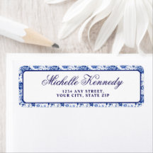 Etwas Blaues vor meiner floralen Brautparty 