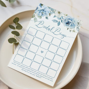 Etwas Blue bevor ich Bridal Bingo Spiel