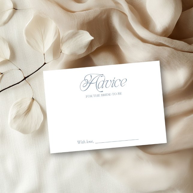 Etwas Blue Brautparty Advertising Card Einladung (Von Creator hochgeladen)