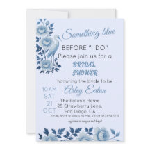 Etwas Blue Chinoiserie Brautparty