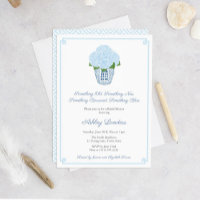Etwas Blue Hydrangea Ginger Jar Brautparty