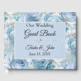 Etwas Blue Wedding Collection Gästebuch