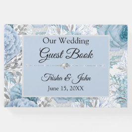 Etwas Blue Wedding Collection Gästebuch