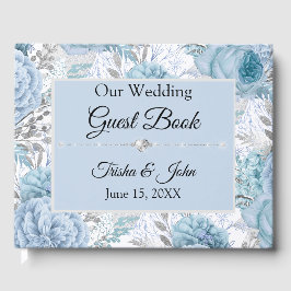 Etwas Blue Wedding Collection Gästebuch