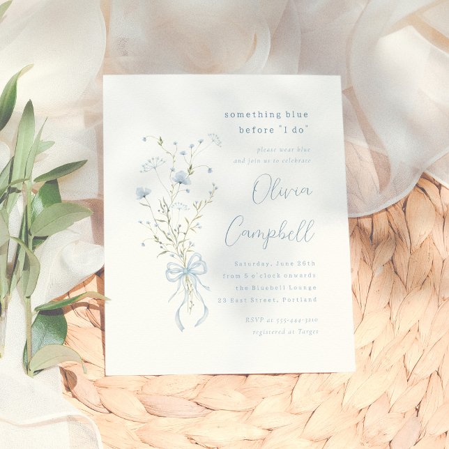 Etwas Blue Wildblume Budget Brautparty (Von Creator hochgeladen)