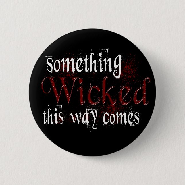 Etwas böser Knopf Button (Vorderseite)