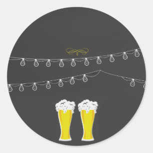 Etwas braut Aufkleber