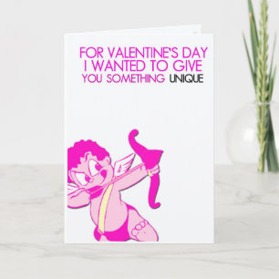Etwas Einzigartiges Valentinstag Feiertagskarte