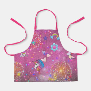 etwas Farbe 2 pink Schürze