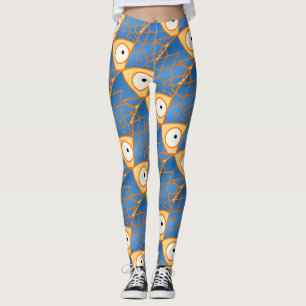 Etwas Fisch! niedlicher künstlerischer Goldfisch Leggings