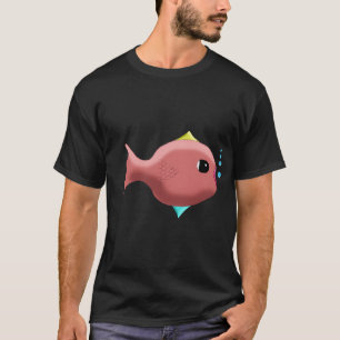 Etwas Fisches transparenter Hintergrund T-Shirt