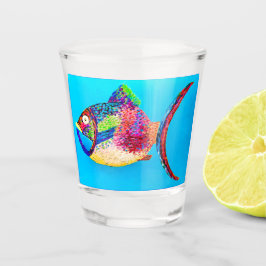 Etwas Fishy Shot Glass Schnapsglas
