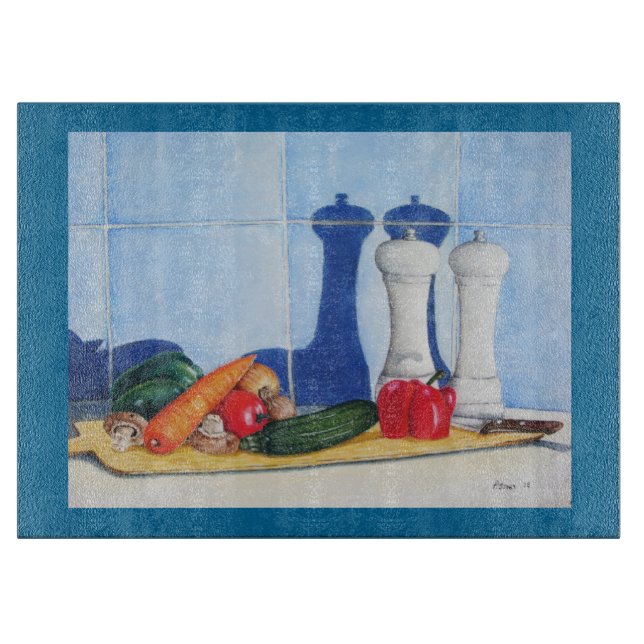 Etwas ganz anderes für den Tisch Schneidebrett (Vorderseite)