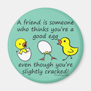 Etwas gebrochenes lustiges bester magnet