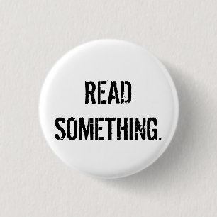 Etwas gelesen Knopf Button