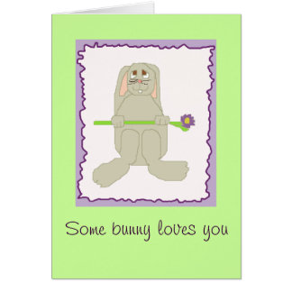 Etwas Häschen-Lieben Sie