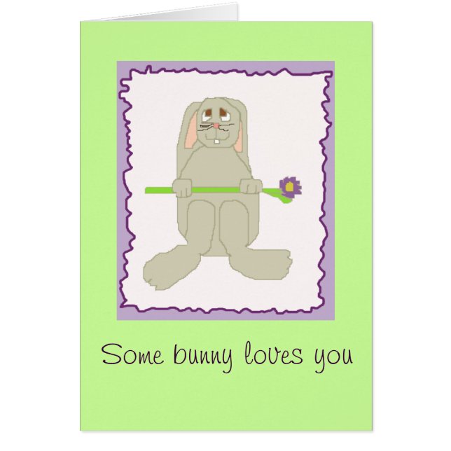 Etwas Häschen-Lieben Sie (Vorne)