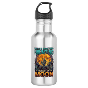 Etwas Heimsuchender Mond Halloween Zombie Hand Gra Edelstahlflasche