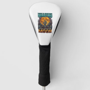 Etwas Heimsuchendes Mond Halloween Zombie Hand Gra Golf Headcover