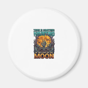 Etwas Heimsuchendes Mond Halloween Zombie Hand Gra Magnet