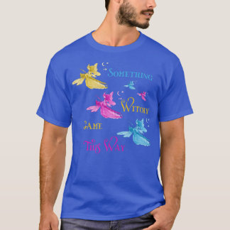 Etwas Hexliches kam so, wie Pagan Witchy fliegt T-Shirt